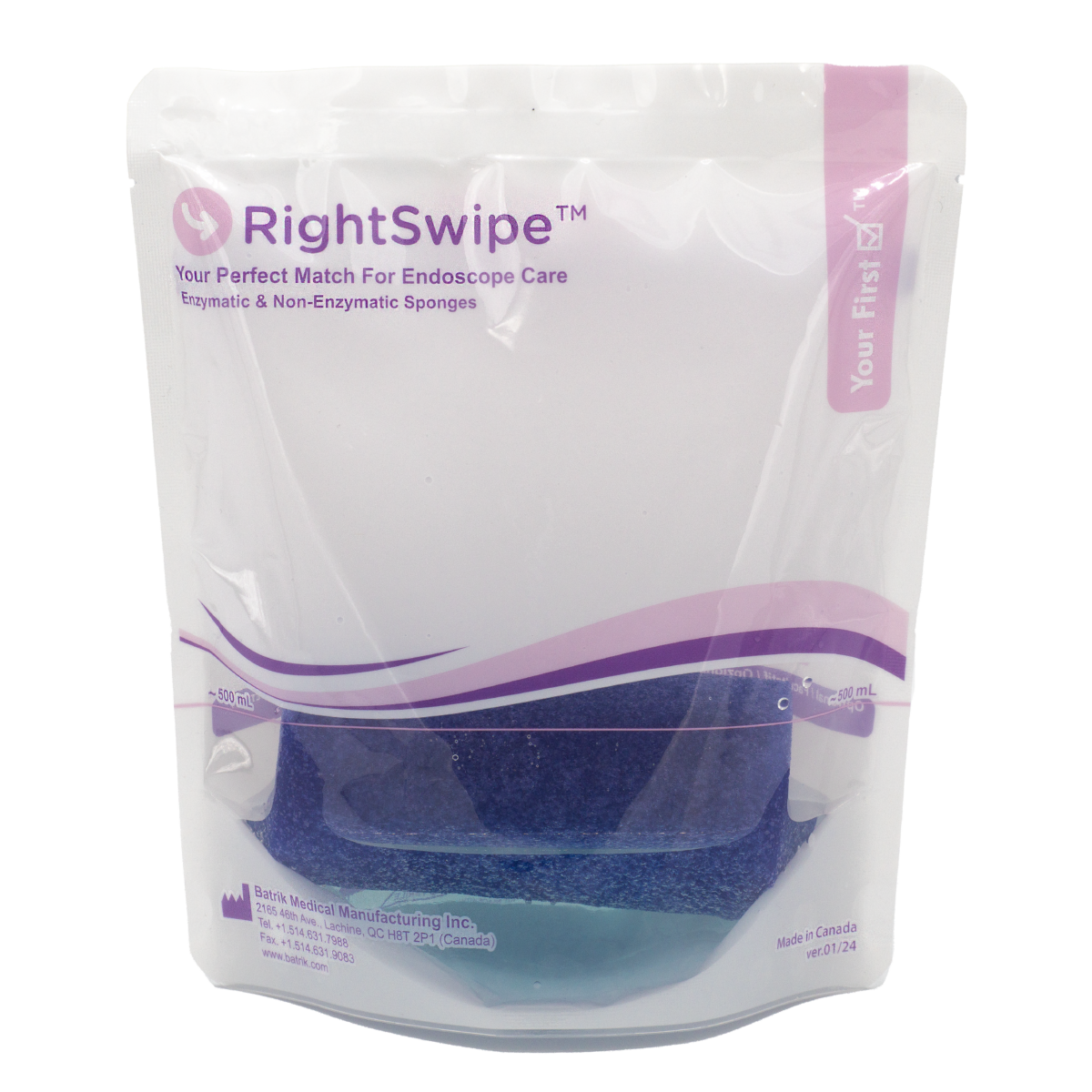 RightSwipe Enzymatic Bedside Kit